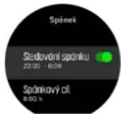 SUUNTO Spartan Sport Wrist HR Baro - Měření spánku: - 1