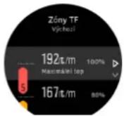 SUUNTO Spartan Sport Wrist HR Baro - Nastavení max. TF - 1