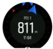 SUUNTO Spartan Sport Wrist HR Baro - Postup navigování k místu zájmu - 2