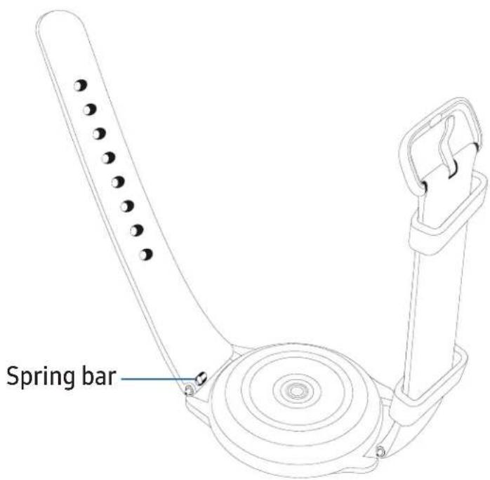 Spring bar