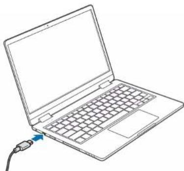 SAMSUNG Galaxy Book Flex - Charging the battery - 1