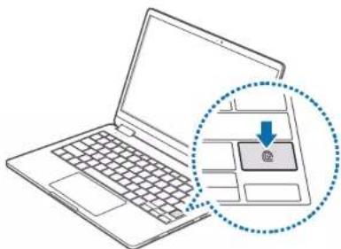 SAMSUNG Galaxy Book Flex - Registering your fingerprint - 3