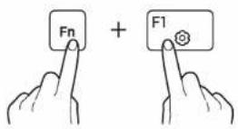 SAMSUNG Galaxy Book Flex - Using hot keys - 1
