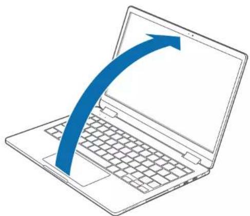 SAMSUNG Galaxy Book Flex - Turning the computer on - 1