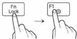 SAMSUNG Galaxy Book Flex - Using hot keys - 2