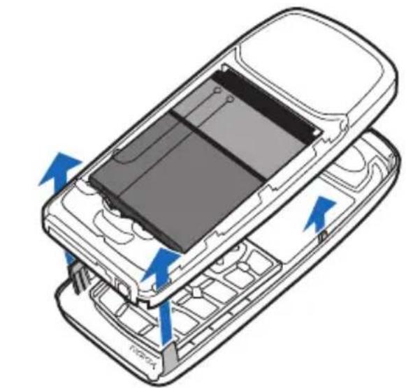 NOKIA 3120 - Install the key mat and new front cover - 1