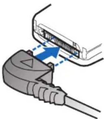 NOKIA 3120 - Connect the headset - 1
