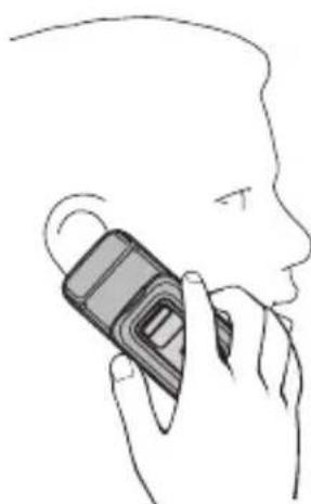 NOKIA 6110 Navigator - ■Normal operating position - 1
