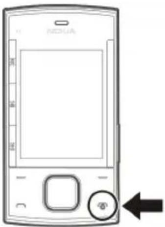 NOKIA X3 - Switch the device on and off - 1