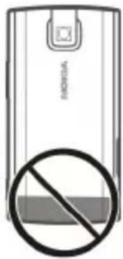 NOKIA X3 - GSM antenna - 1