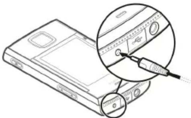 NOKIA X3 - Charge the battery - 1