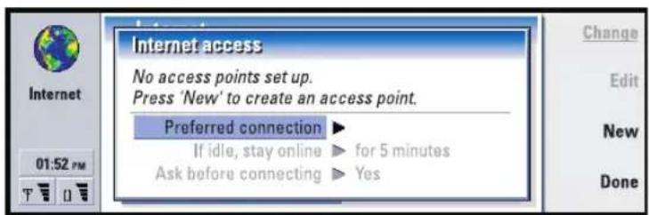 NOKIA 9290 - Internet connections - 1