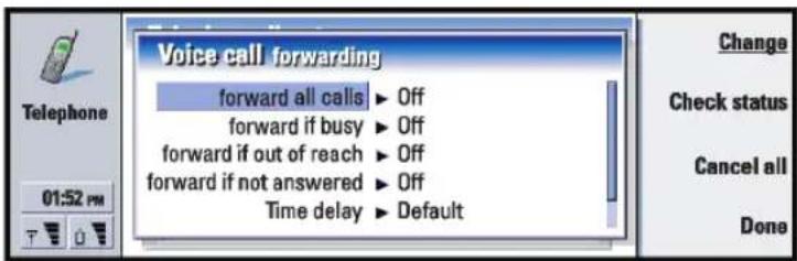 NOKIA 9290 - System services settings - 1