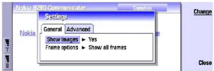 NOKIA 9290 - WWW settings - 1