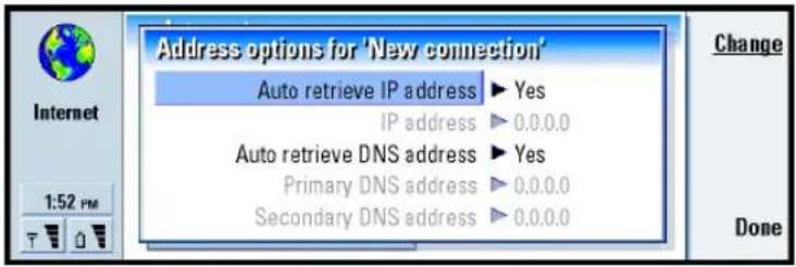 NOKIA 9290 - Address options - 1