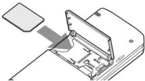 NOKIA 9290 - Inserting a memory card - 1