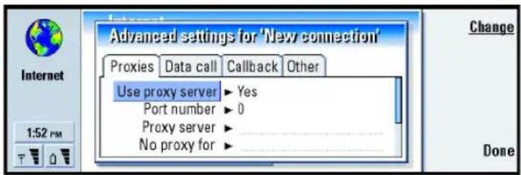 NOKIA 9290 - Create a new connection or edit an existing connection - 3