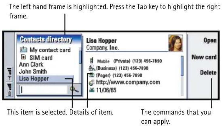 NOKIA 9290 - Communicator display - 2