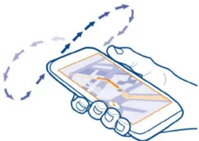 NOKIA C7 - Calibrate the compass - 1