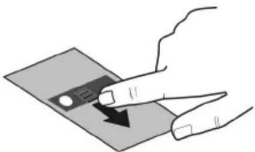 NOKIA C7 - Drag an item - 1