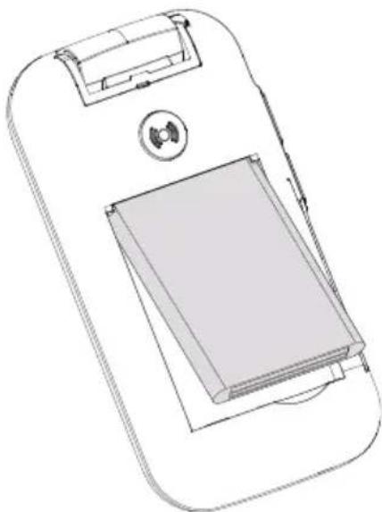 DORO 7080 - Insert the battery - 1