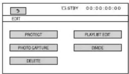 SONY HXR-NX5M - Operating the MODE menu - 3