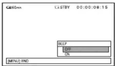 SONY HXR-NX5M - Turn the SEL/PUSH EXEC dial until the desired setting is highlighted, then press the dial to confirm the setting. - 1