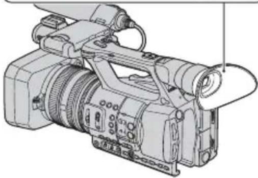 SONY HXR-NX5M - Viewfinder - 4