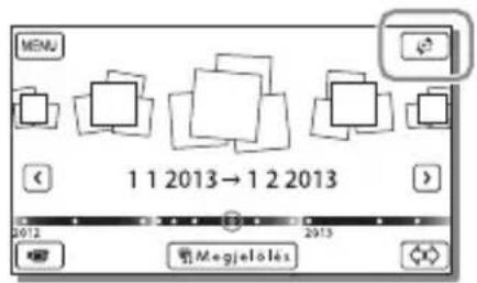 MENU 1 1 2013 → 1 2 2013 2012 2013 Magjelölés
