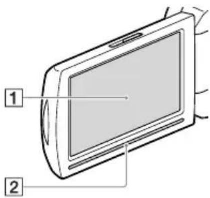 SONY HDR-PJ430VE - Części i elementy sterujące - 2