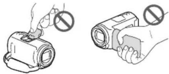 SONY HDR-PJ430VE - A készülék használata és gondozása - 1