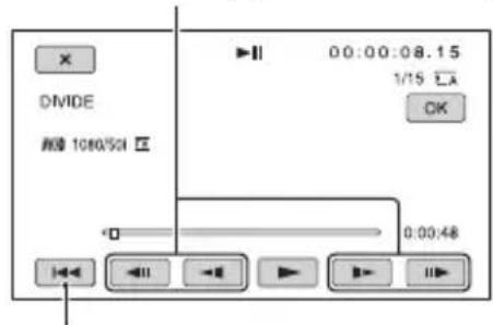 SONY HXR-NX200 - Rozdělení videa - 1