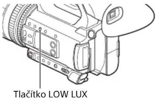 Tlačitko LOW LUX