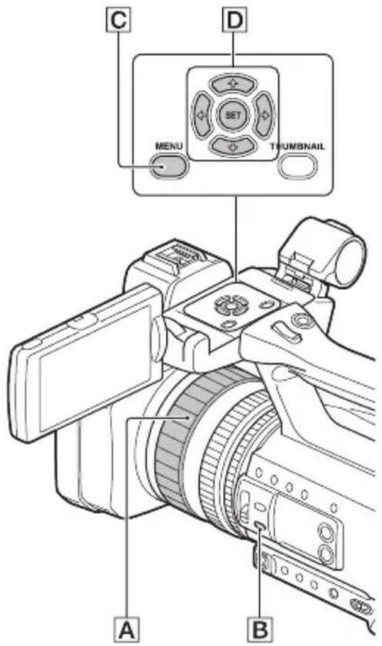 SONY HXR-NX200 - Zaostřování - 2
