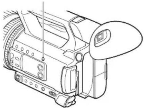 SONY HXR-NX200 - Výběr slotu pro pamětovou kartu pro nahrávání - 1