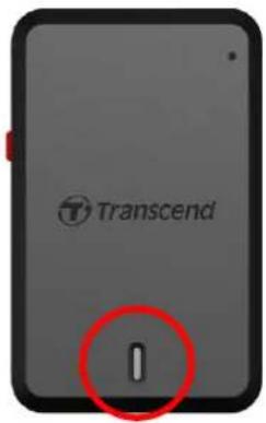 TRANSCEND DrivePro 10 - 3-5 Indikace pomocí LED diody - 1