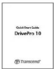TRANSCEND DrivePro 10 - Obsah balení - 5