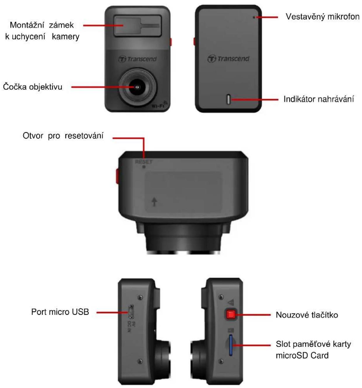 TRANSCEND DrivePro 10 - 3-1 Přehled - 1