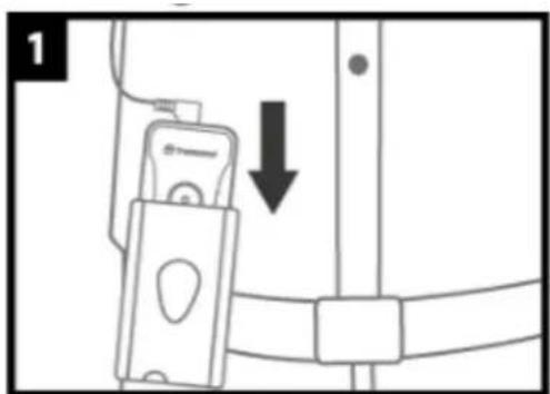 TRANSCEND DrivePro Body 60 - 3-1 Mounting the DrivePro Body - 1