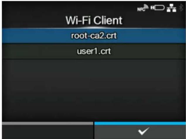 SATO CL4NX Plus - EAP-FAST PAC File - 1