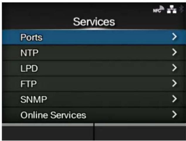 SATO CL4NX Plus - [Services] - 1