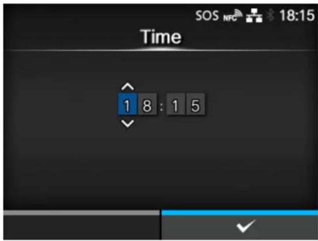 SATO CL4NX Plus - [Time] - 1