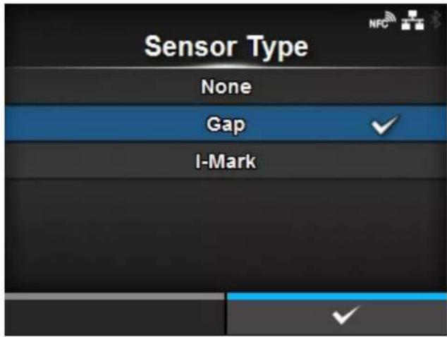 SATO CL4NX Plus - [Sensor Type] - 1