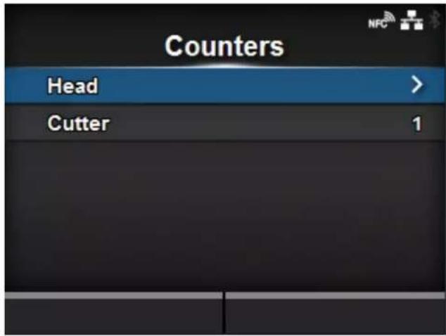 SATO CL4NX Plus - [Counters] - 1