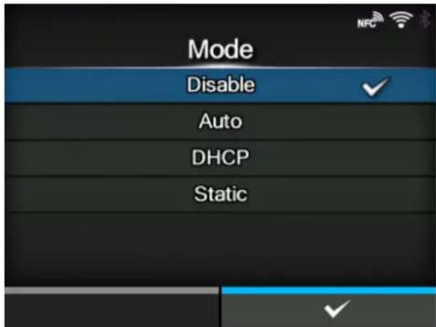 SATO CL4NX Plus - [Mode] - 1