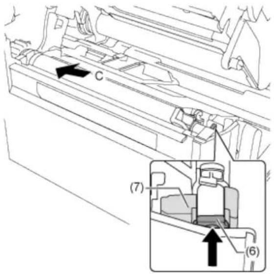 SATO CL4NX Plus - Guideline to Replace the Linerless Platen Roller (CL4NX only) - 8
