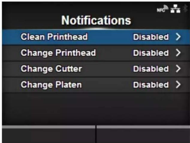 SATO CL4NX Plus - [Notifications] - 1