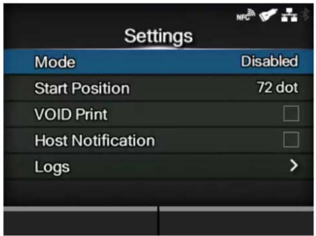 SATO CL4NX Plus - Selecting the Barcode Check Mode - 3