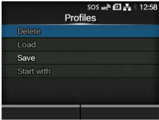 SATO CL4NX Plus - [Profiles] - 1