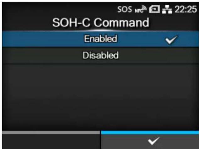 SATO CL4NX Plus - [SOH-C Command] - 1